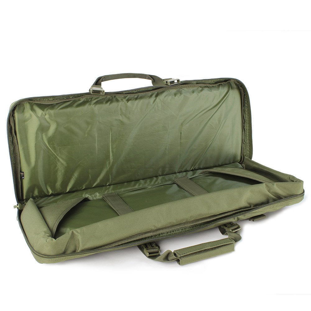 Funda para rifle 70 cm verde - bolsa de transporte para arma larga