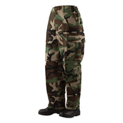 Pantalones BDU de algodón rip-stop en estampado WOODLAND