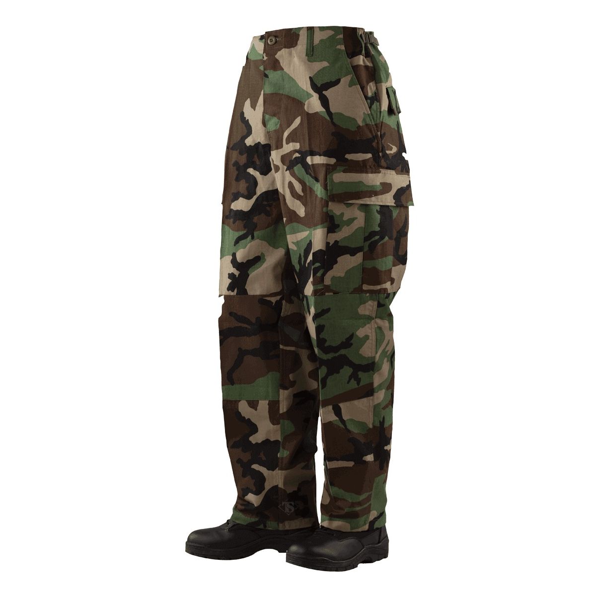 Pantalones BDU de algodón rip-stop en estampado WOODLAND