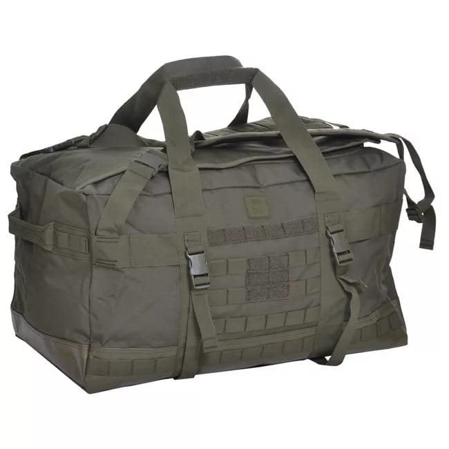 Bolsa GURKHA 65L táctica verde carry-all