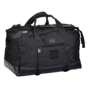 Bolsa GURKHA 65 l carry-all negra, diseño táctico para equipo y viajes