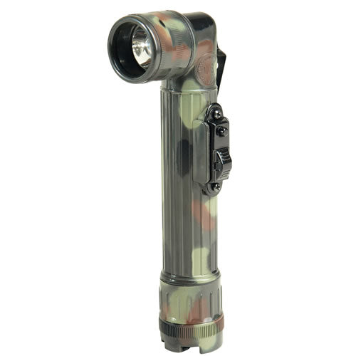 Linterna US LED Small tipo pipa en camuflaje Flecktarn
