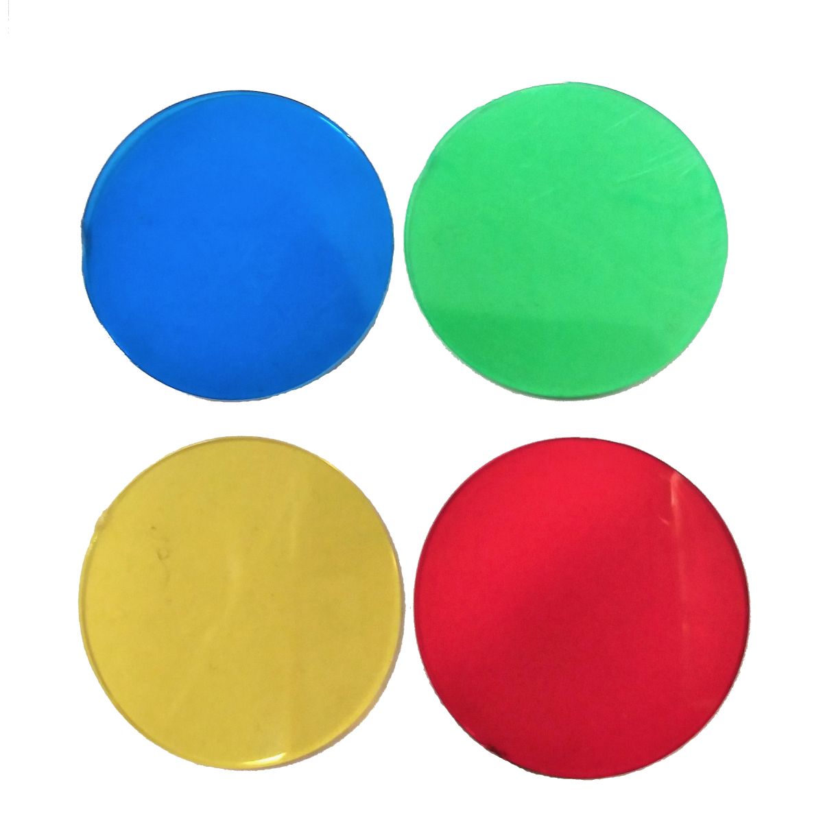 Linterna US LED 'fajfka' grande verde con 5 LED vista lateral