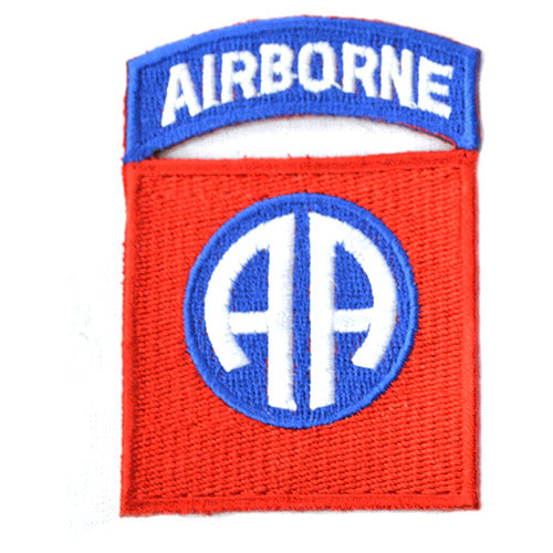 Parche textil 82nd Airborne Division (US Army), aprox. 6 x 8 cm