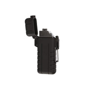 Encendedor electrónico recargable TRÖBER ATOMIC X-ARC negro