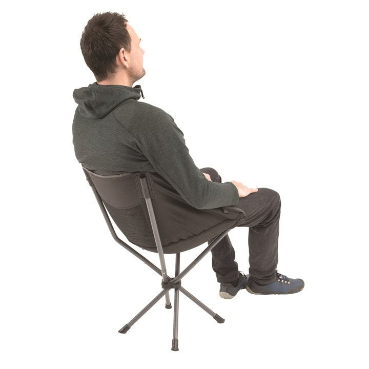 Silla plegable SEARCHER con estructura de acero y tejido 600D Oxford, malla ventilada
