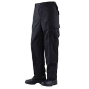 Pantalones BDU negros de algodón rip-stop, según MIL-T-44047E, Tru-Spec