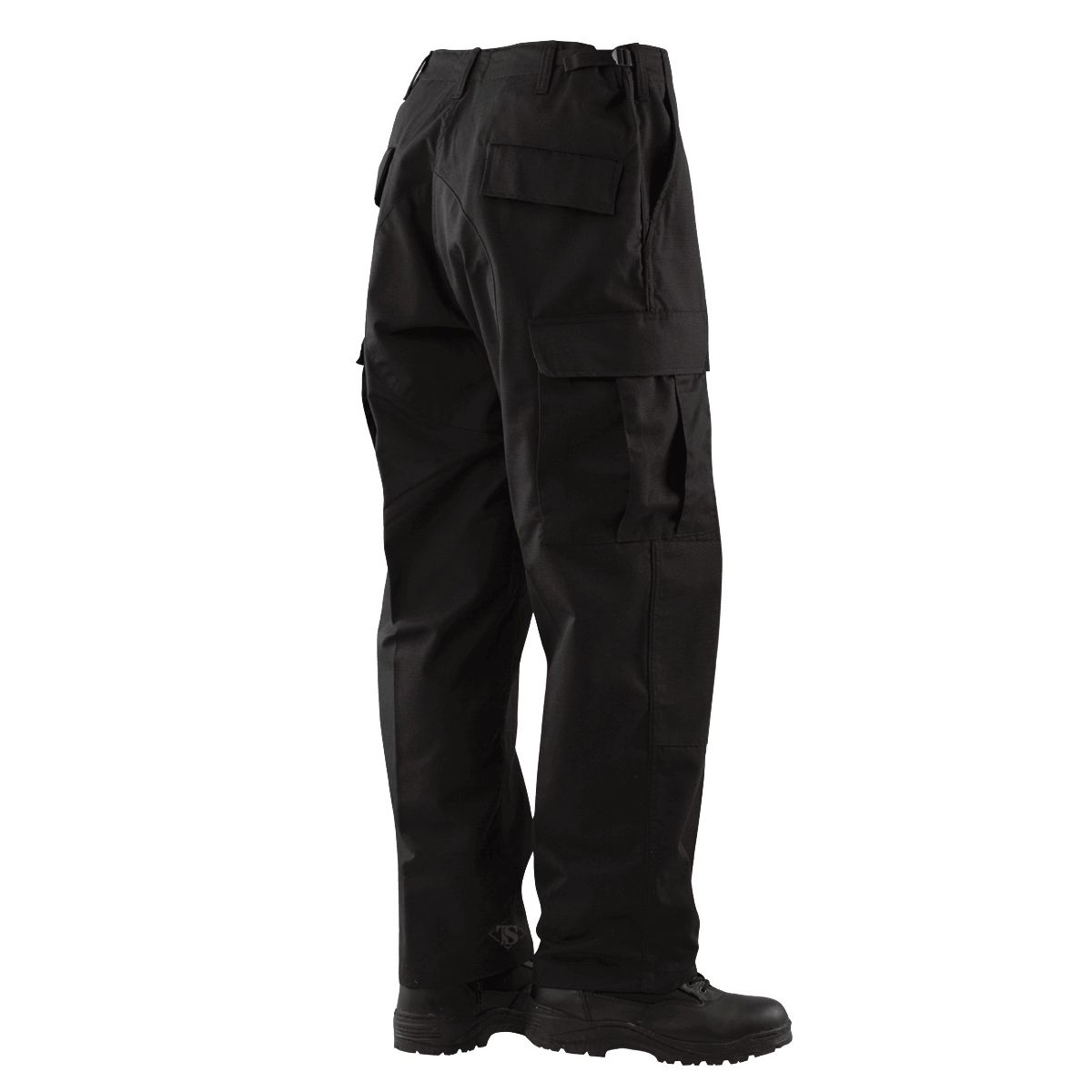 Pantalones BDU negros de algodón rip-stop, según MIL-T-44047E, Tru-Spec