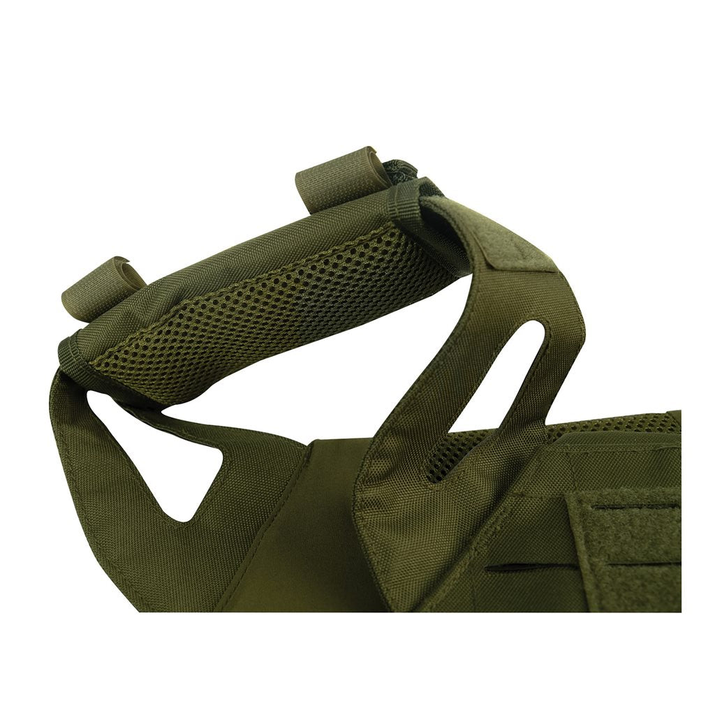 Vesta LASER CUT MOLLE nosič plátů lehká: chaleco táctico ligero con sistema LASER CUT MOLLE
