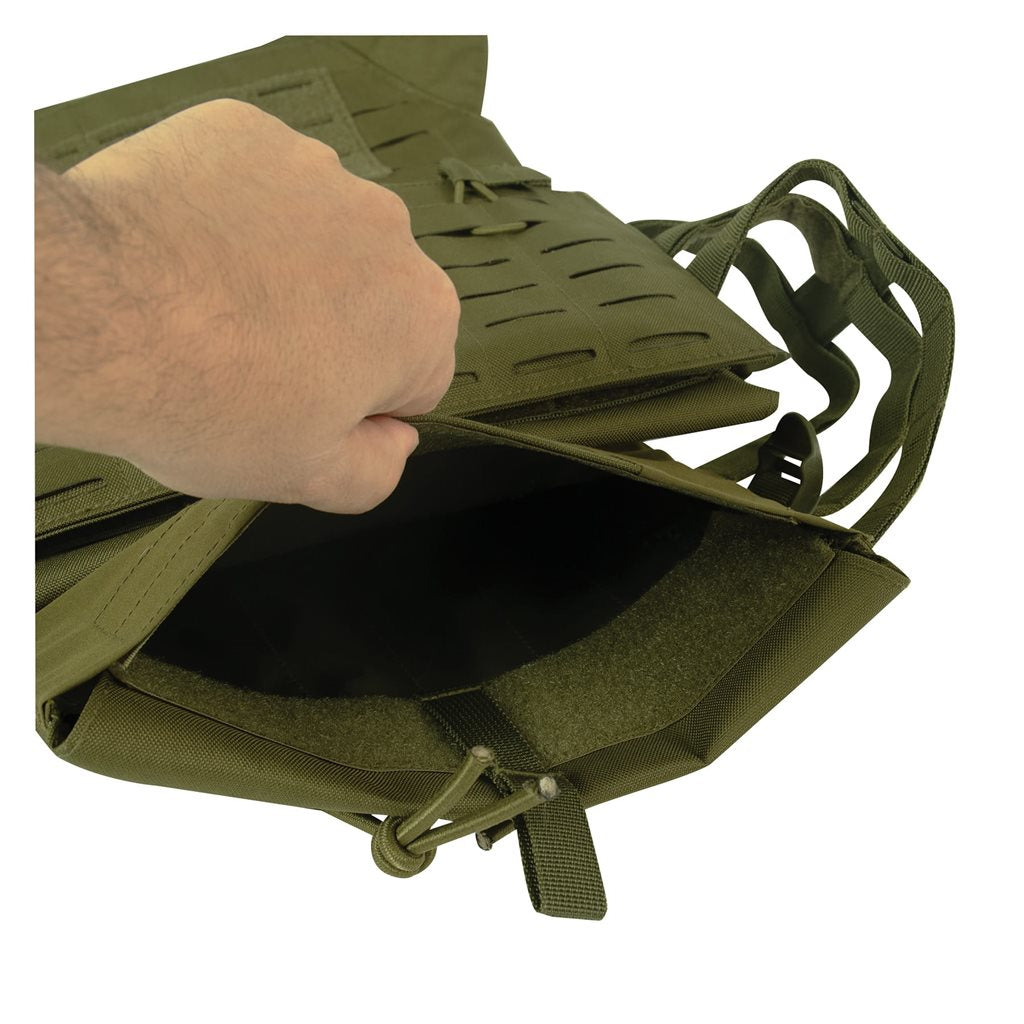 Vesta LASER CUT MOLLE nosič plátů lehká: chaleco táctico ligero con sistema LASER CUT MOLLE