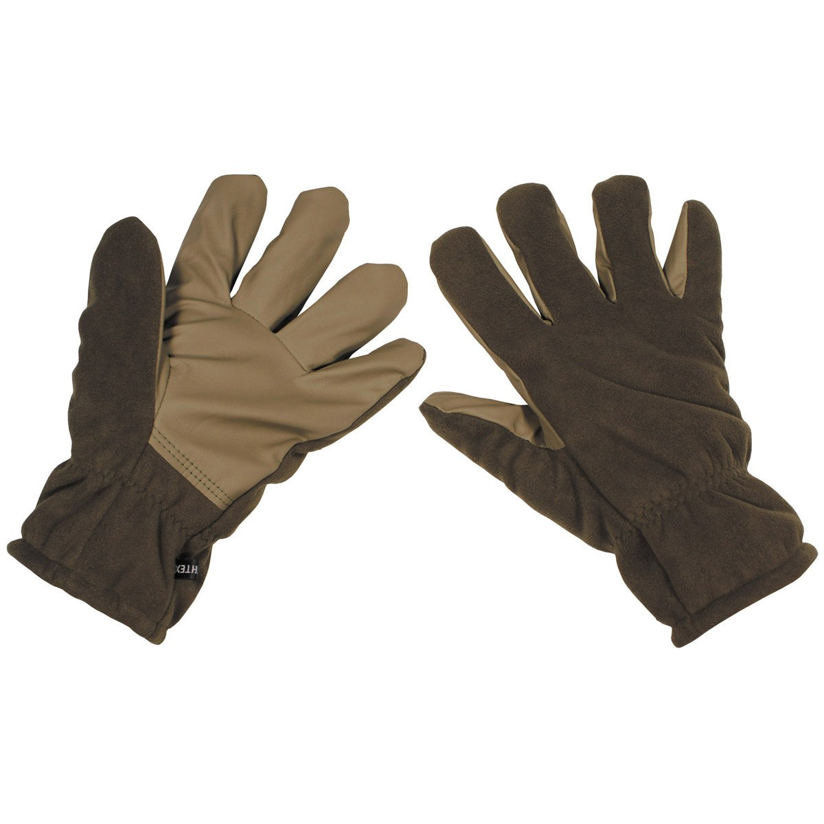 Guantes APIN de fleece con refuerzo PVC en palma y dedos