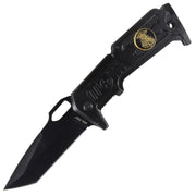 Navaja plegable POLICE con hoja de 9,5 cm y longitud total 21 cm