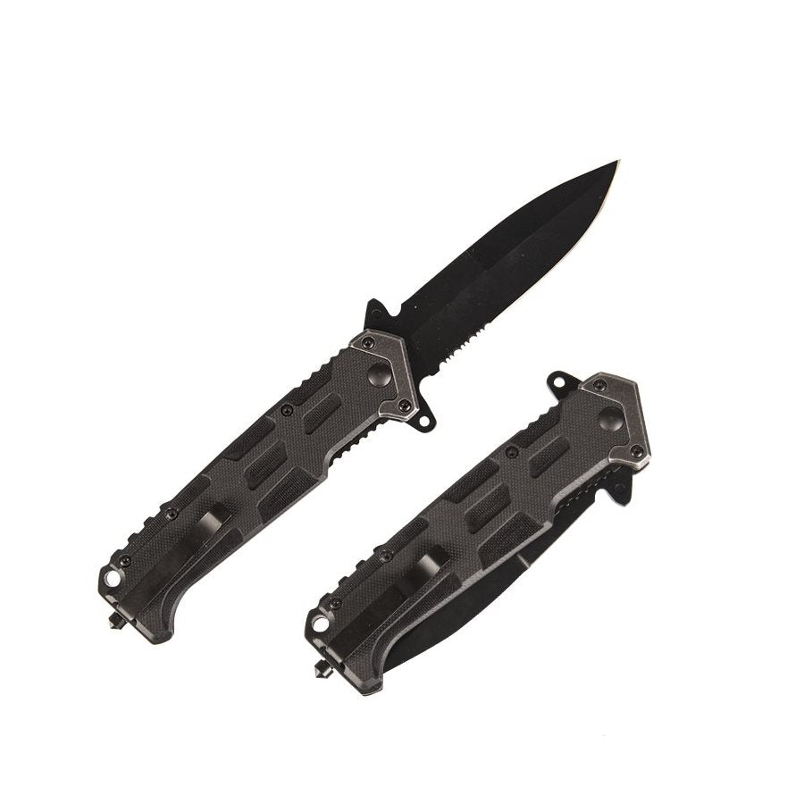 Cuchillo plegable ASSAULT acabado oscuro