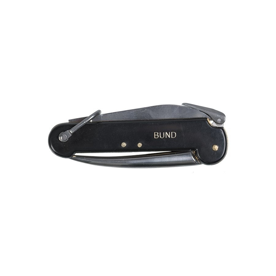 Navaja marinera BW MARINE/MECHANIK con punzón y anilla, 19 cm abierta, 8 cm cerrada