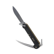 Navaja marinera BW MARINE/MECHANIK con punzón y anilla, 19 cm abierta, 8 cm cerrada