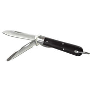 cuchillo plegable MIL-TEC US TL 29 con hoja 70 mm y mango plástico con anilla