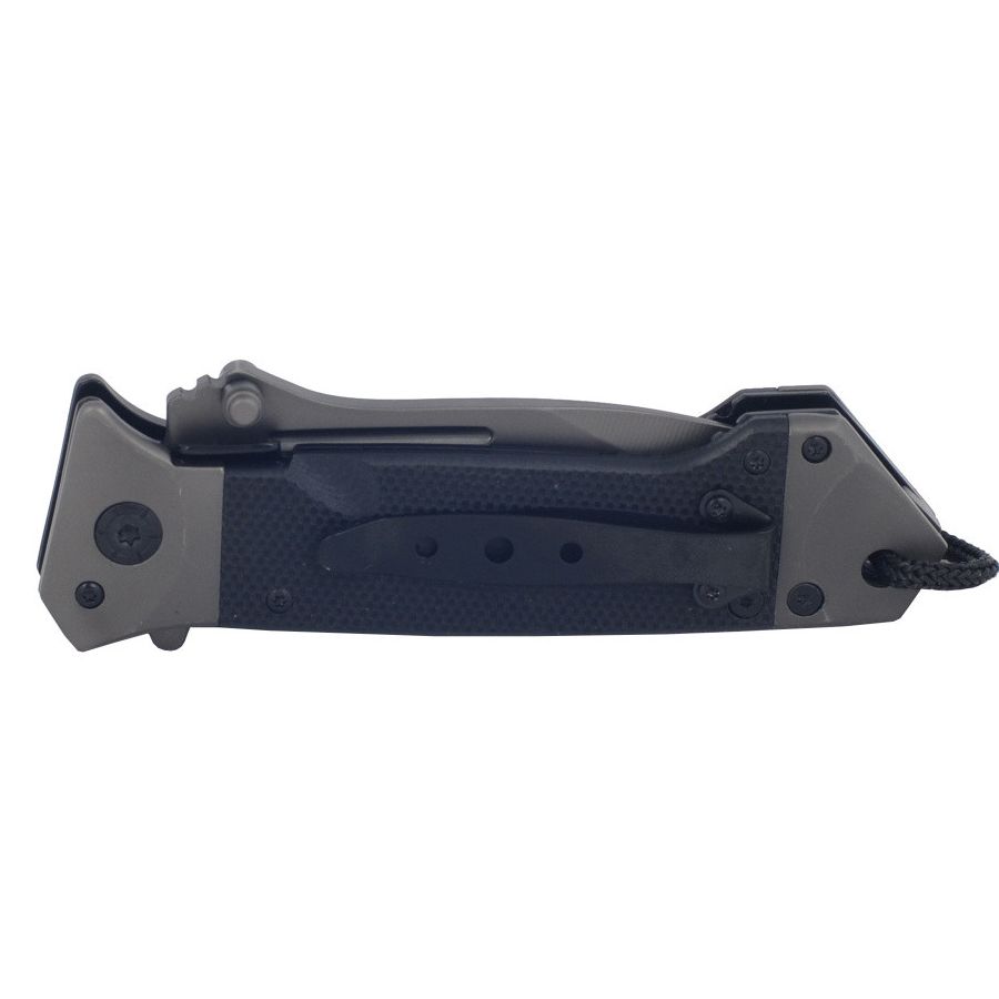 Navaja plegable MIL-TEC DA35 verde con hoja de 95 mm