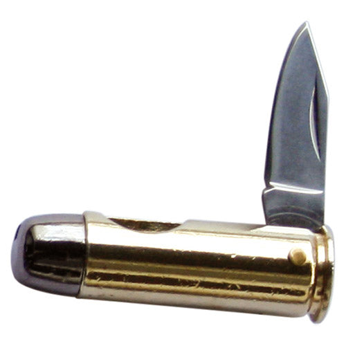Navaja PATRONA pequeña con forma de cartucho, hoja 2,6 cm