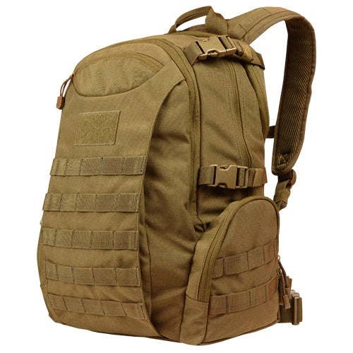 Mochila táctica Condor COMMUTER negra para portátil hasta 15,4" con sistema Molle