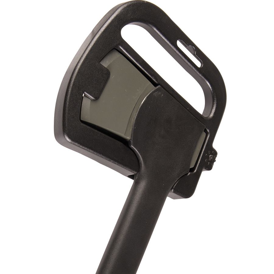 Hacha AXT 355 mm con mango de nylon resistente y funda plástica incluida