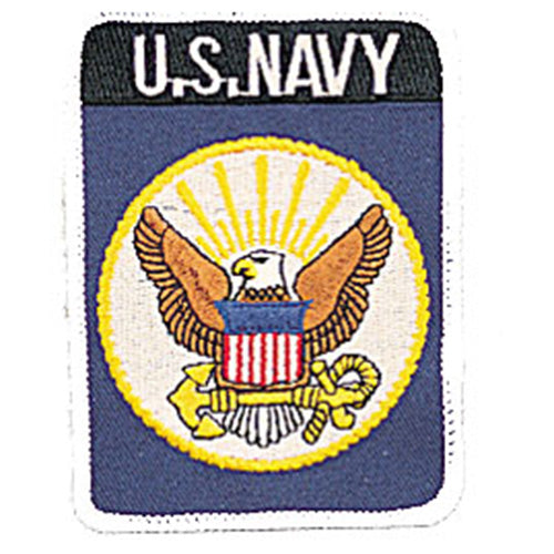 Parche U.S. NAVY Eagle, emblema de pertenencia, aprox. 7,5 x 10 cm
