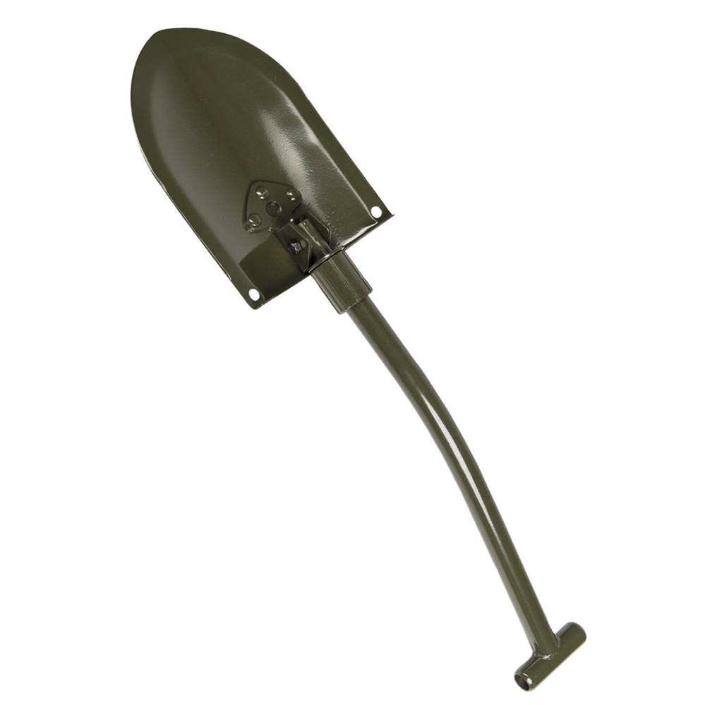 Pala plegable estilo sueco con empuñadura en T