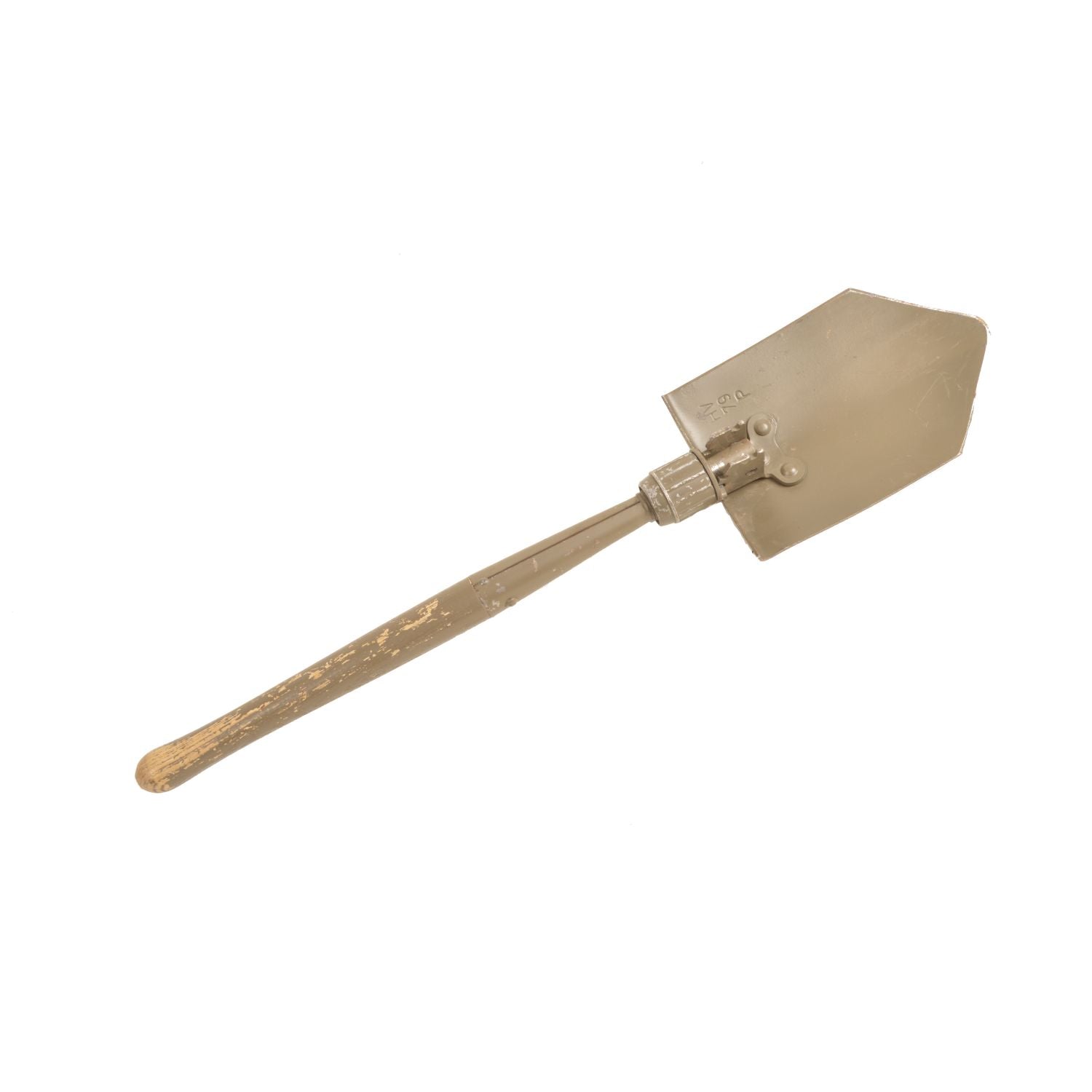 Pala plegable austriaca usada con funda - 56 cm