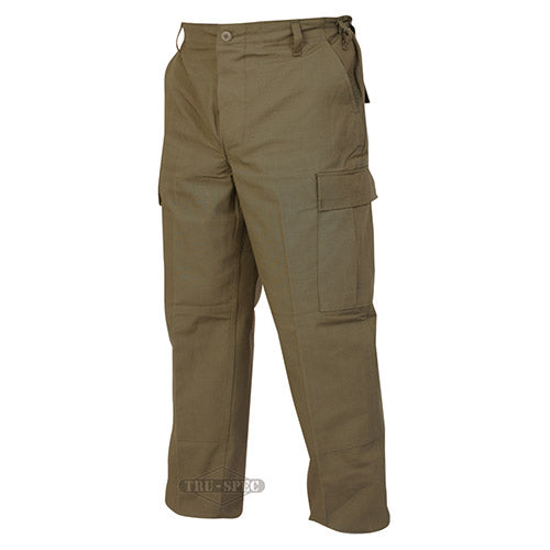 Pantalones BDU rip-stop verdes Tru-Spec según MIL-T-44047E