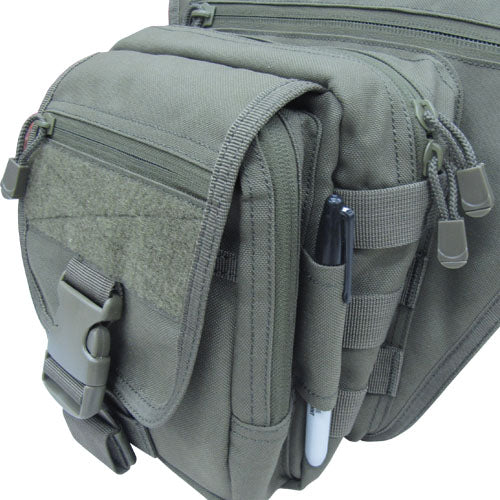 Bolsa EDC bandolera CONDOR, diseño para uso diario y masculino