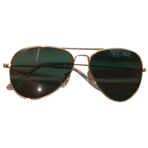 Gafas de sol piloto US doradas con estuche - producto 15606000