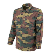 Blusa militar belga Jigsaw usada - original belga