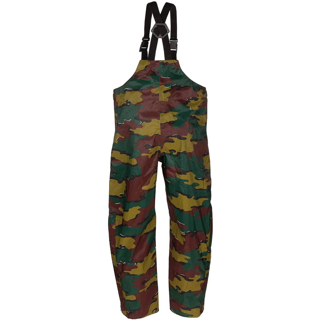 Pantalones impermeables trilaminado con camuflaje belga Jigsaw