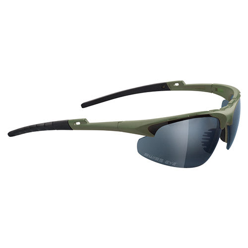Gafas tácticas APACHE Swiss Eye negras, set con 3 cristales intercambiables