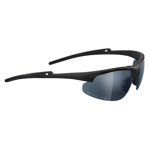 Gafas tácticas APACHE Swiss Eye negras, set con 3 cristales intercambiables