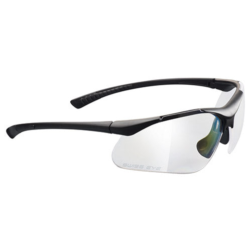 Gafas MAVERICK negras con 2 lentes intercambiables - Swiss Eye