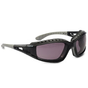 Gafas de protección BOLLE TRACKER II SMOKE con correa ajustable y borde de espuma