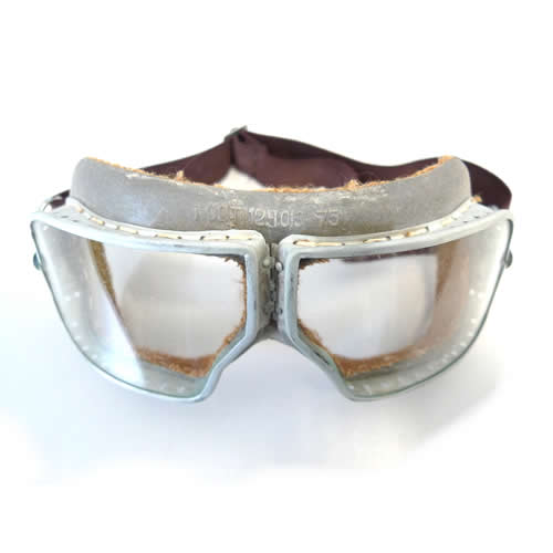 Gafas de moto rusas originales del ejército, nuevas, fabricación aprox. 1982