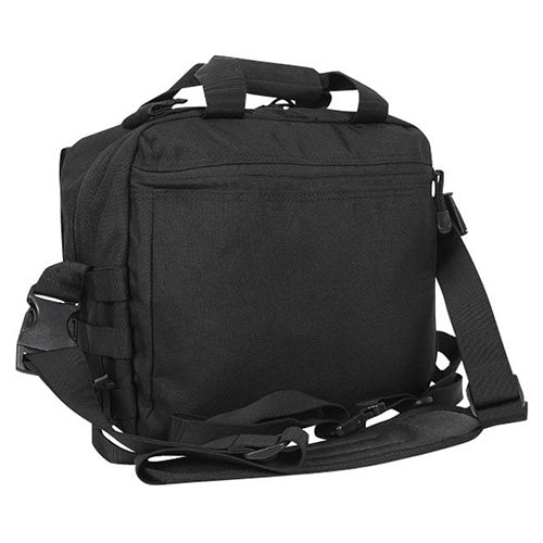 Bolso bandolera Condor ESCAPE & EVADE negro con bolsillo para radio y cintas modulares MOLLE
