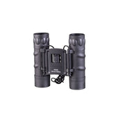 Prismáticos 10x25 GEN II recubiertos de goma con funda - negro