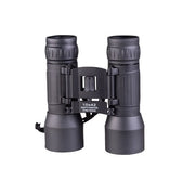 Prismáticos plegables 10x42 negros con funda