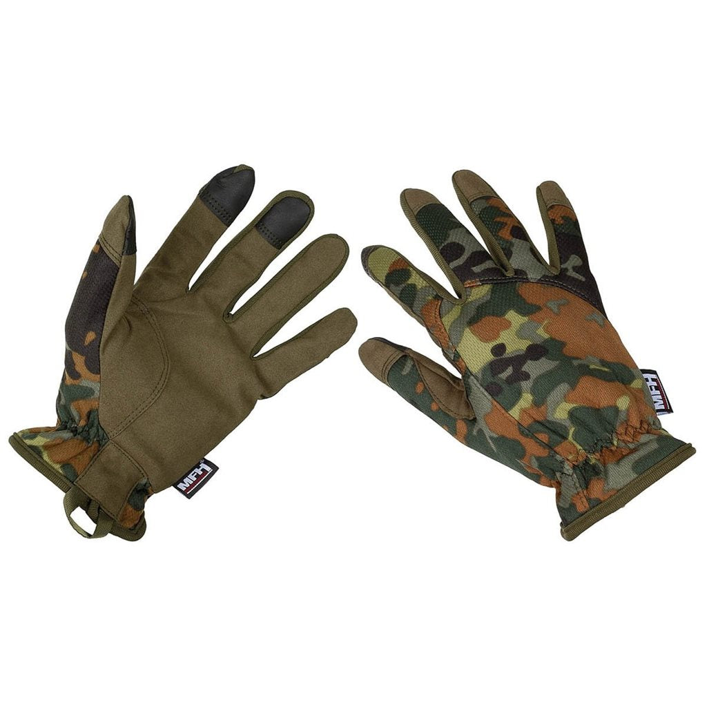 Guantes tácticos ligeros FECKTARN de MFH