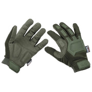 Guantes tácticos ACTION ZEENÉ con índice y pulgar abatibles, materiales poliéster nylon spandex goma