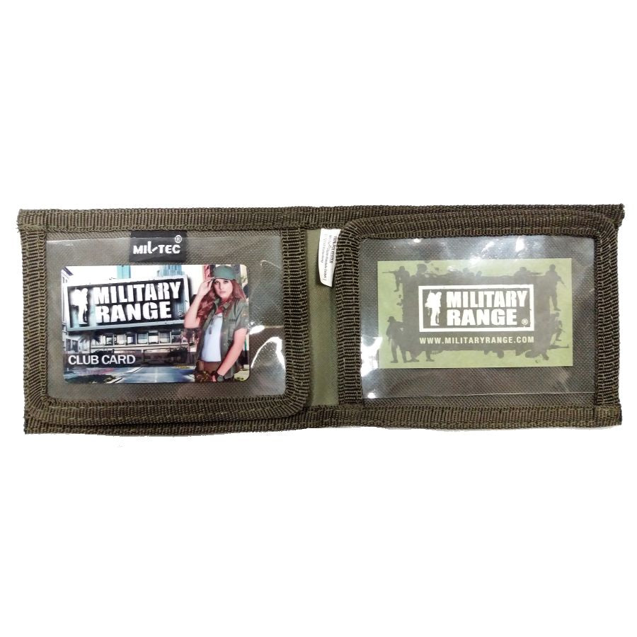 Funda BW verde con 6 ventanas transparentes 11 x 7,5 cm