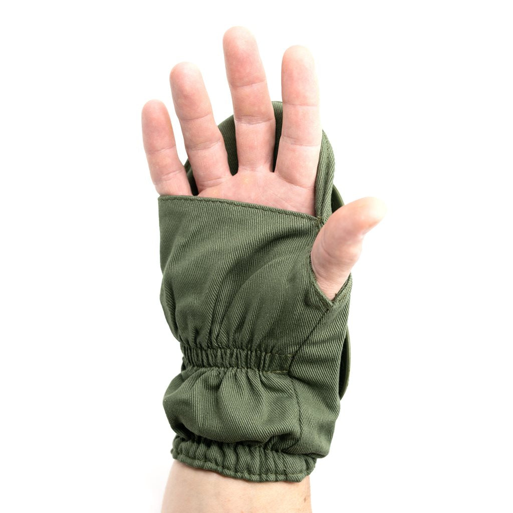 Guantes protectores anti-impacto FF en color verde