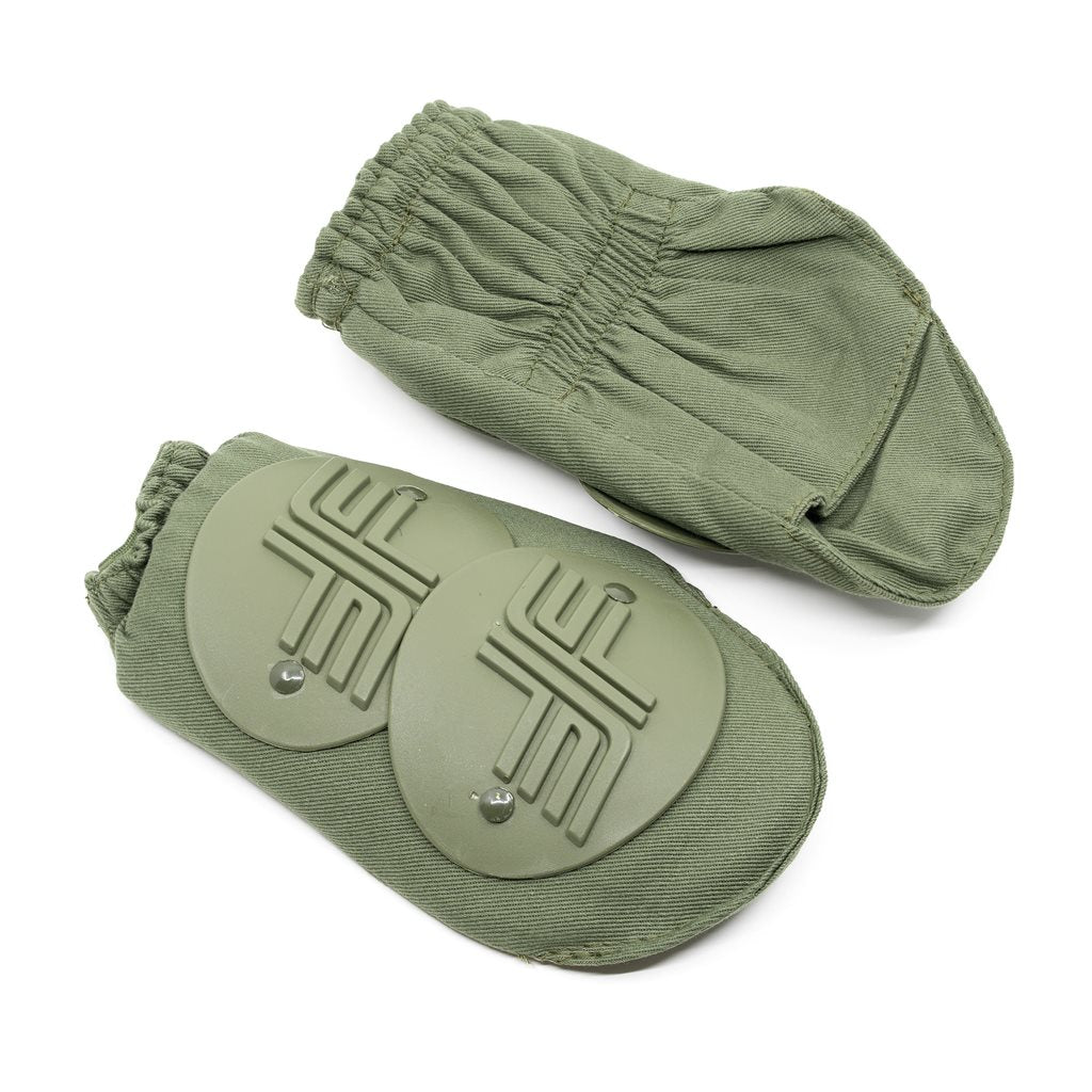 Guantes protectores anti-impacto FF en color verde