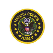 Parche textil redondo US Army 7,5 cm