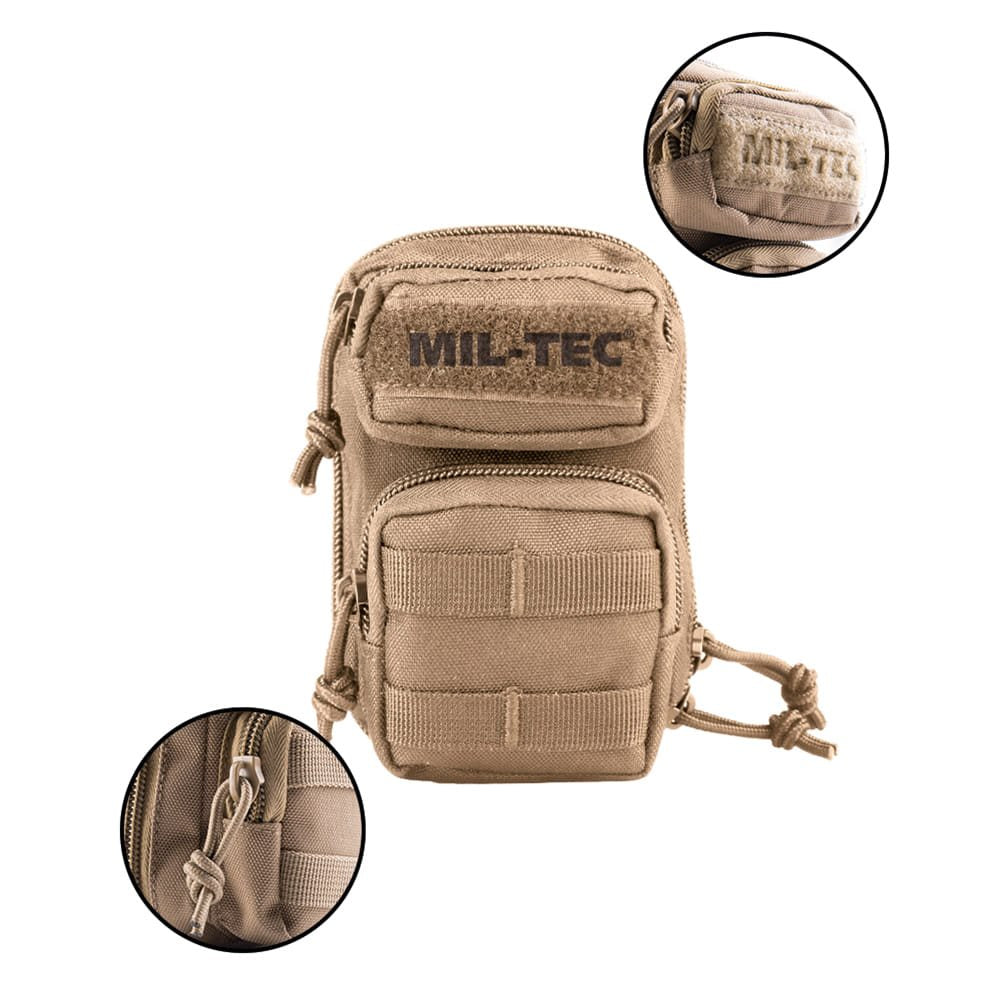 Llavero en forma de mini mochila ASSAULT COYOTE