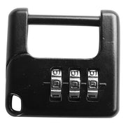 Candado numérico de 3 cifras pequeño negro, 3x3 cm
