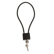 Cerradura con cable de acero de 38 cm, vista del producto