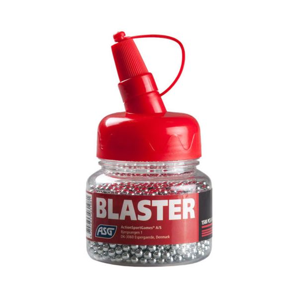 Balines de acero BB ASG 0,35 g 4,5 mm (.177) - 1500 unidades